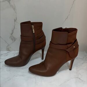 White House Black Market Chestnut Heeled Boots